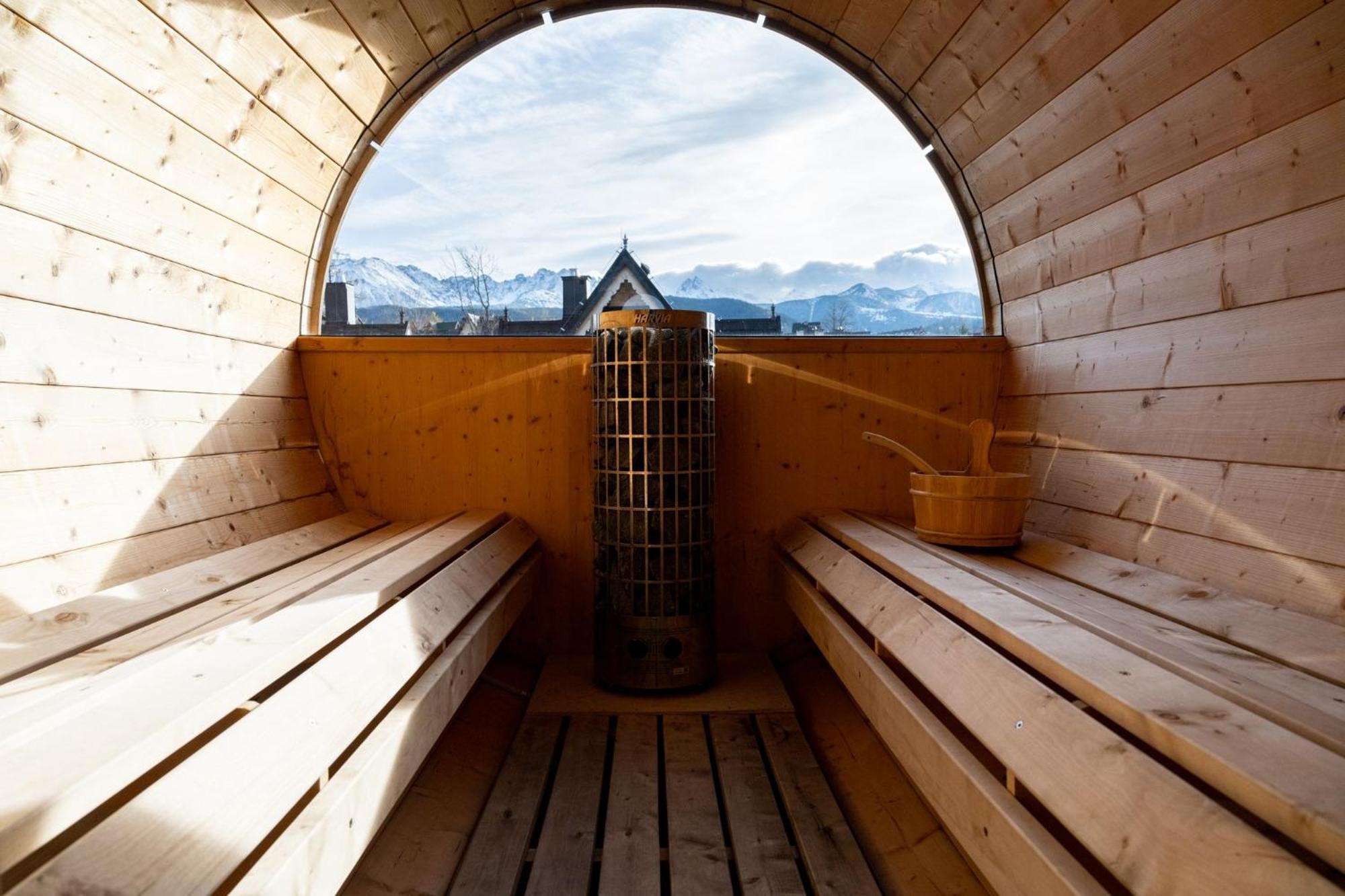 Lux-House & Jacuzzi Sauna Zakopane Buitenkant foto