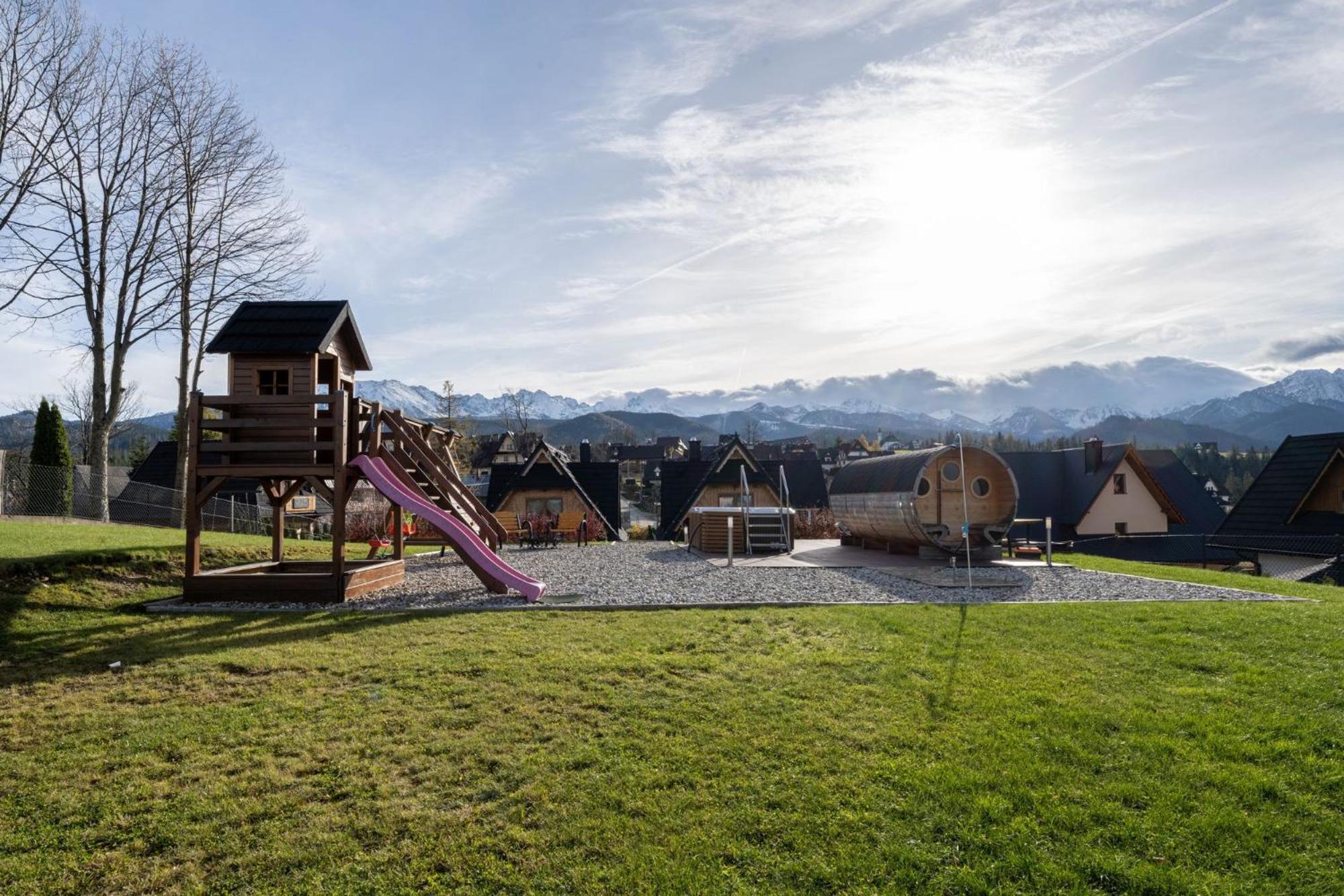 Lux-House & Jacuzzi Sauna Zakopane Buitenkant foto