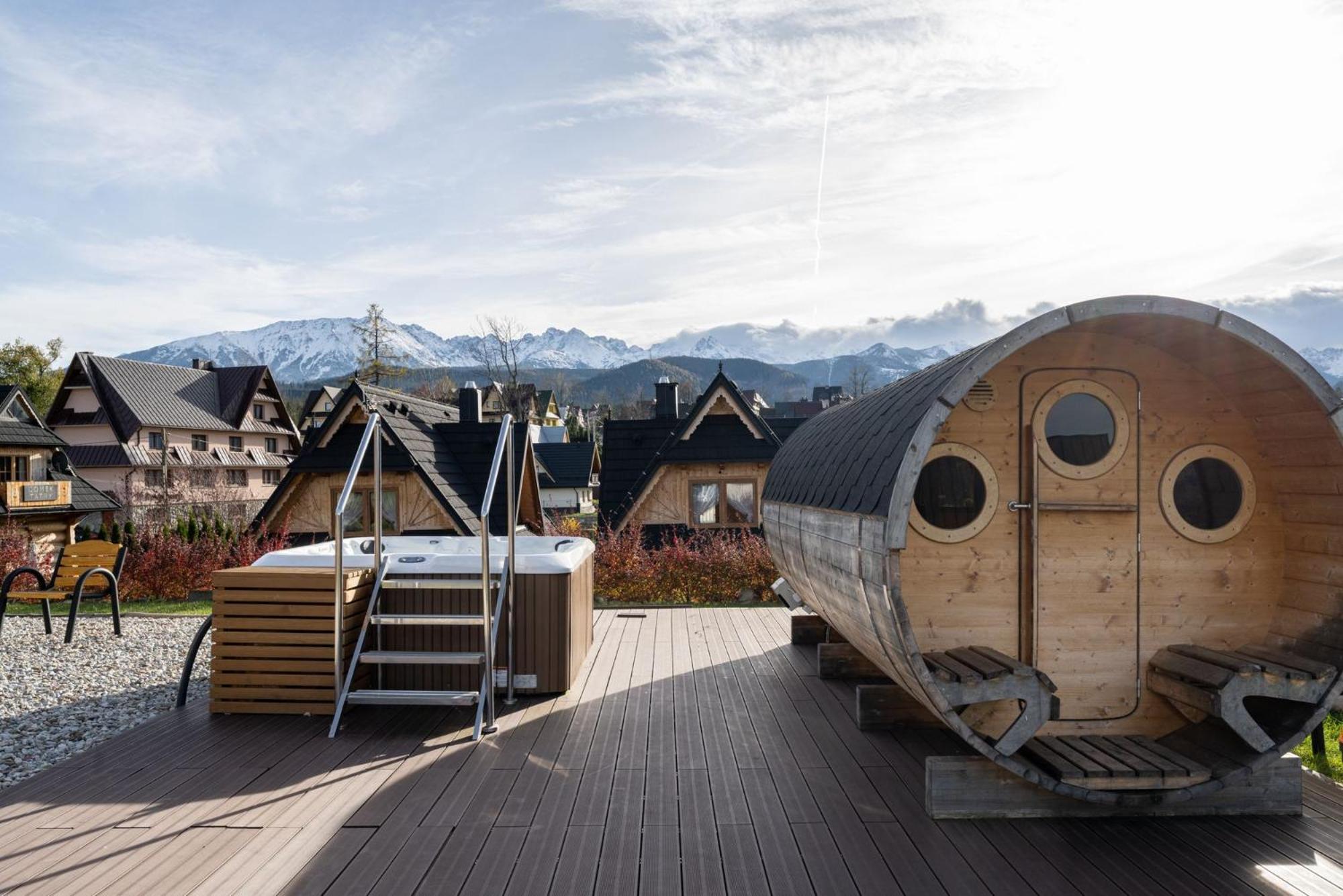 Lux-House & Jacuzzi Sauna Zakopane Buitenkant foto